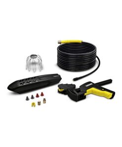 Roof gutter and pipe cleaning set-0