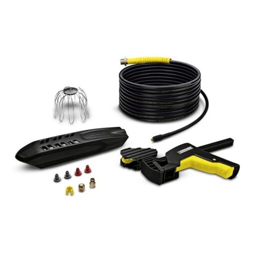 Roof gutter and pipe cleaning set-0