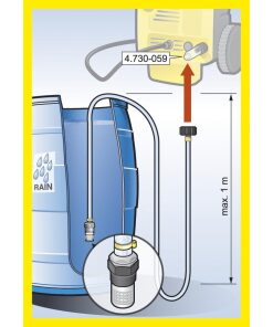 Suction Hose Kit SH5 with Non Return Valve-836